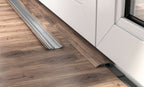 Aluminium Floor Edging Strip Door Threshold Adjustable for Smooth Floor Transitions S16