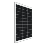 2 Pack 250W 12V Bifacial Monocrystalline Fixed Solar Panels – 500W Bundle