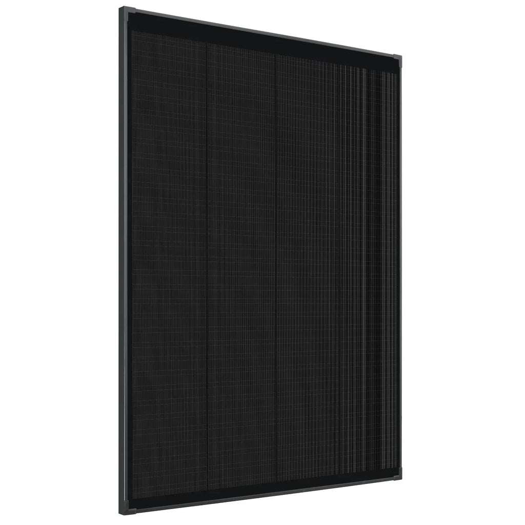 4× 500W 12V Mono Shingled Fixed Solar Panels + 4× Aluminium Z-Bracket Mount Kits