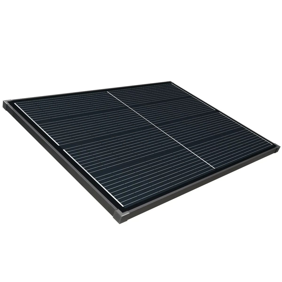 4 Pack 500W 12V Mono Half-Cut Shingled Fixed Solar Panels – 2000W Bundle