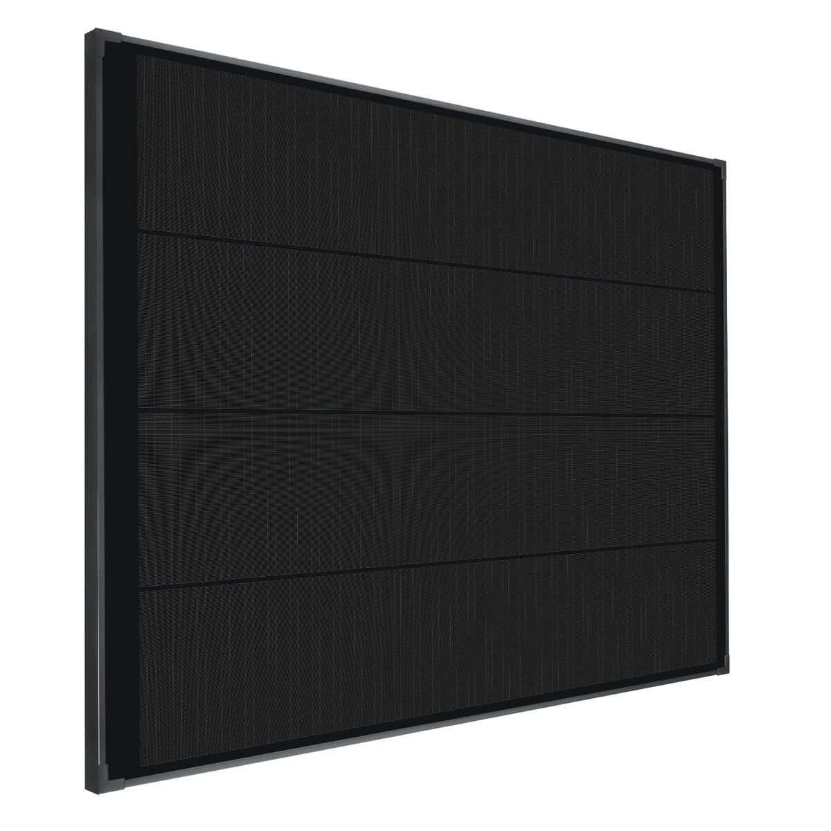 4× 500W 12V Mono Shingled Fixed Solar Panels + 4× Aluminium Z-Bracket Mount Kits