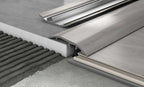 Aluminium Floor Edging Strip Door Threshold Adjustable for Smooth Floor Transitions S16