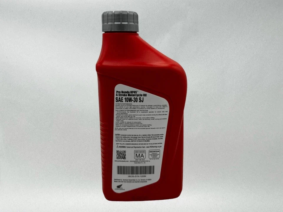 Honda HP4S Full Synthetic Oil Change Kit for 2018-2025 CB300R