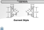 S1003 Sash Pivot Pin Set - Weather Shield Visions 2000 Current Style Double Hung