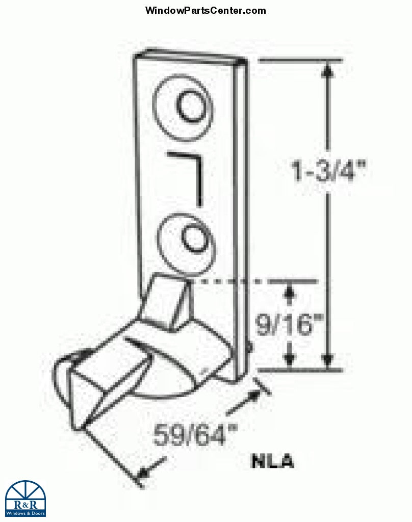 Sash Pivot Pin Set - Weather Shield - Visions 2000