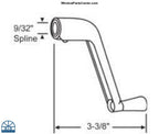 S1013 - Peachtree Casement Operator Crank Handle