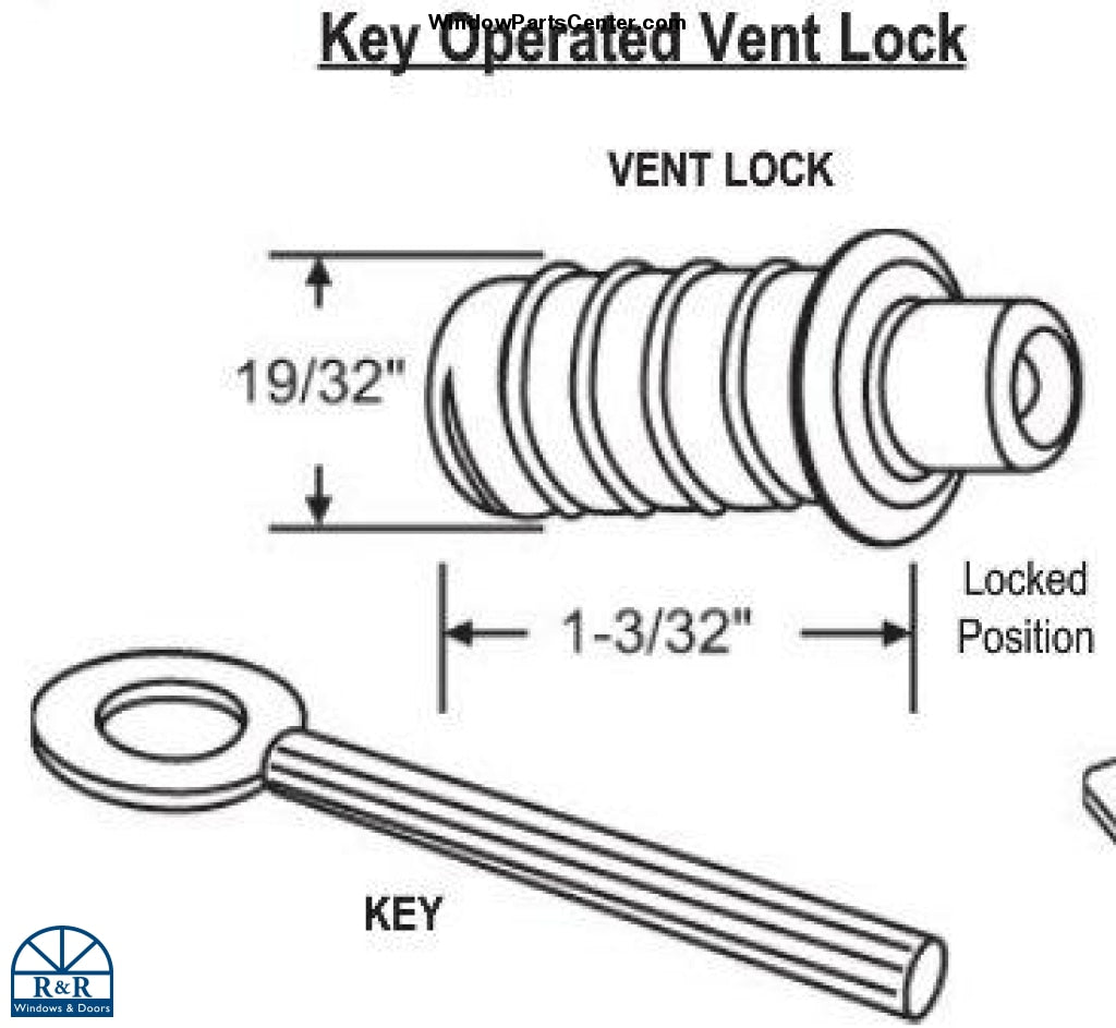 S1014 - Vent Lock -Window Operating Control Device (WOCD) Mighton