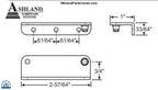S1069 Ashland Casement and Awning Standard Operator Sash Brackets SST