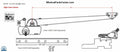 S1070  Andersen Casement Straight Arm Crank 400 Series - 12 Inch Arm