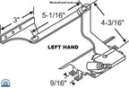 S1088 Pella Architect Designer 1993 to 1999 ProLine 1991 to 2000 Casement Operator