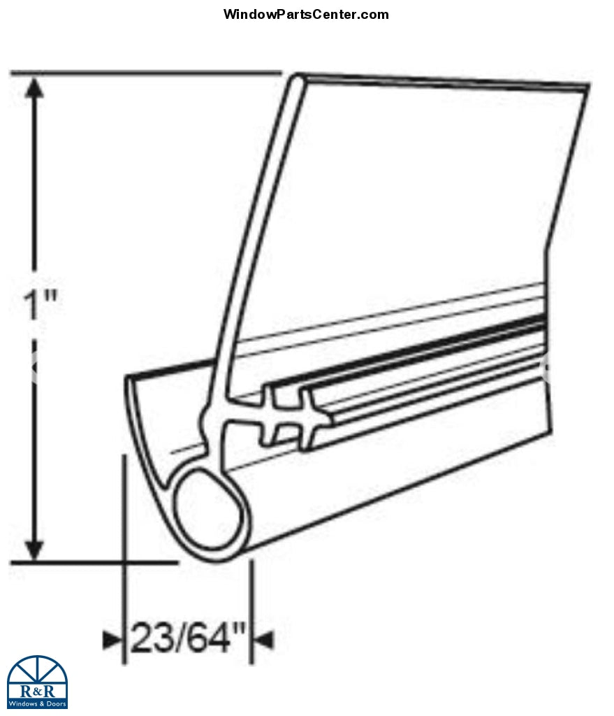 S1094 -Peachtree Casement And Awning Frame Window Weather Stripping