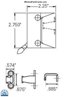 S1120 Truth Non-Handed Casement and Awning Window Lock