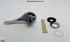 S3019 - Patio Door Handle Thumb Turn Replacement Kit With Full Tail Amesbury Truth