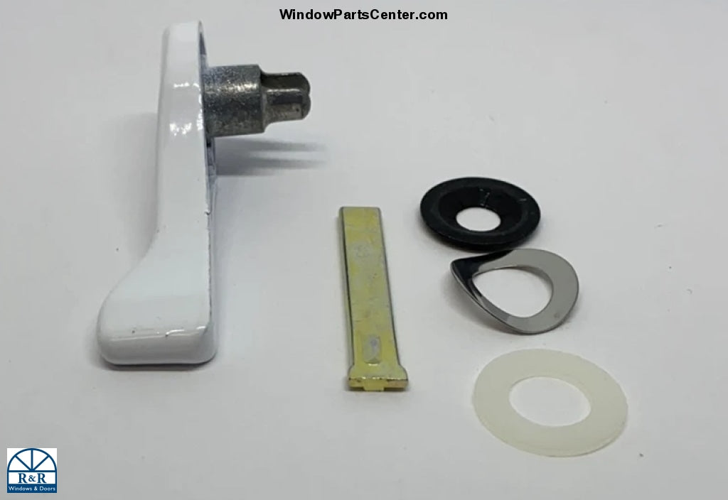 S3019 - Patio Door Handle Thumb Turn Replacement Kit With Full Tail Amesbury Truth