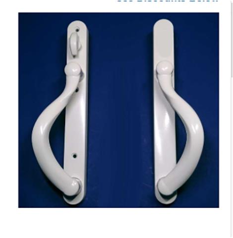 S3020 Amesbury Truth Premium Sliding Patio Door Handle Set  Grip Dual Pull  Winguard ClassicVue Max PGT
