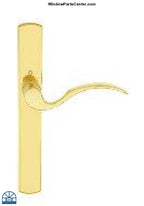 S4100AC Active - With Cylinder- Hoppe Munchen Series M112Pl/216N - Swinging Door Handle Sets