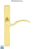 S4100NC Active - Cylinder Not Included - Hoppe Munchen Series M112Pl/216N - Swinging Door Handle Sets