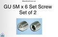 S4109 GU Handle Set Screw 5M x 6 - set of 2