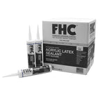 FHC S50 Series Acrylic Latex With Silicone - Clear Cartridge - S50C