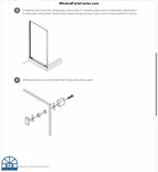 S800 - Brixwell 22-268BNK and 22-268BCH GLIDING SHOWER DOOR SYSTEM