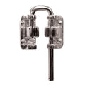 FHC Sliding Door Loop Lock 1-1/8" - Nickel Plated - S4377