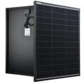 SARONIC 500W 12V Black Monocrystalline Fixed Solar Panel with Mounting Brackets