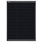 SARONIC 500W 12V Black Monocrystalline Fixed Solar Panel with Mounting Brackets