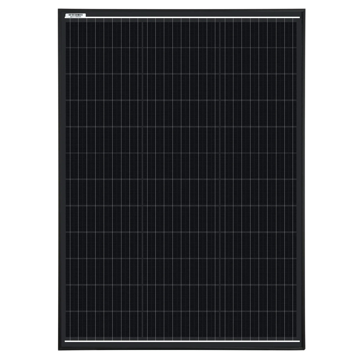 SARONIC 500W 12V Black Monocrystalline Fixed Solar Panel with Mounting Brackets
