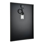 SARONIC 500W 12V Black Monocrystalline Fixed Solar Panel with Mounting Brackets