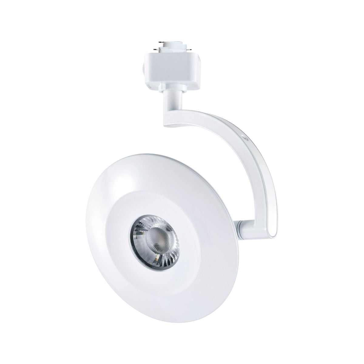Satco Orb Track Head, H-Type, White, Selectable CCT, 1020 Lumens, 36° Beam Angle