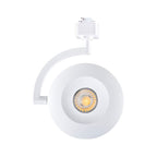 Satco Orb Track Head, H-Type, White, Selectable CCT, 1020 Lumens, 36° Beam Angle