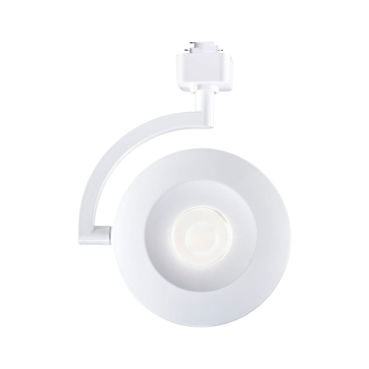 Satco Orb Track Head, H-Type, White, Selectable CCT, 1020 Lumens, 36° Beam Angle