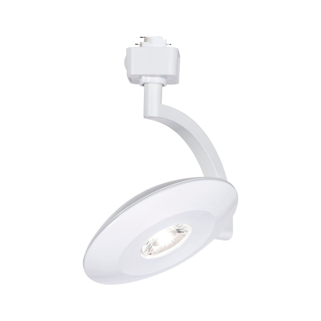 Satco Orb Track Head, H-Type, White, Selectable CCT, 1020 Lumens, 36° Beam Angle