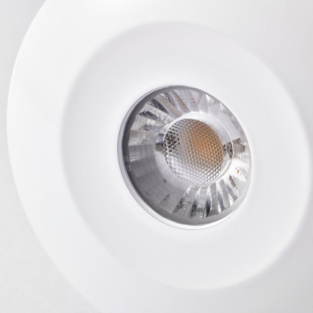 Satco Orb Track Head, H-Type, White, Selectable CCT, 1020 Lumens, 36° Beam Angle