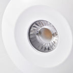 Satco Orb Track Head, H-Type, White, Selectable CCT, 1020 Lumens, 36° Beam Angle