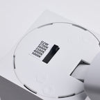 Satco Square Track Head, H-Type, White, Selectable CCT, 500 Lumens, 48° Beam Angle
