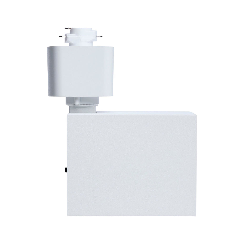 Satco Square Track Head, H-Type, White, Selectable CCT, 500 Lumens, 48° Beam Angle