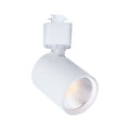 Satco Round Track Head, H-Type, White, Selectable CCT, 500 Lumens, 48° Beam Angle