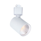 Satco Round Track Head, H-Type, White, Selectable CCT, 500 Lumens, 48° Beam Angle