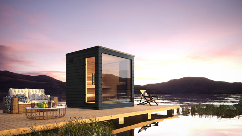 SaunaLife G6 Sauna Pre-Assembled Outdoor Home Sauna