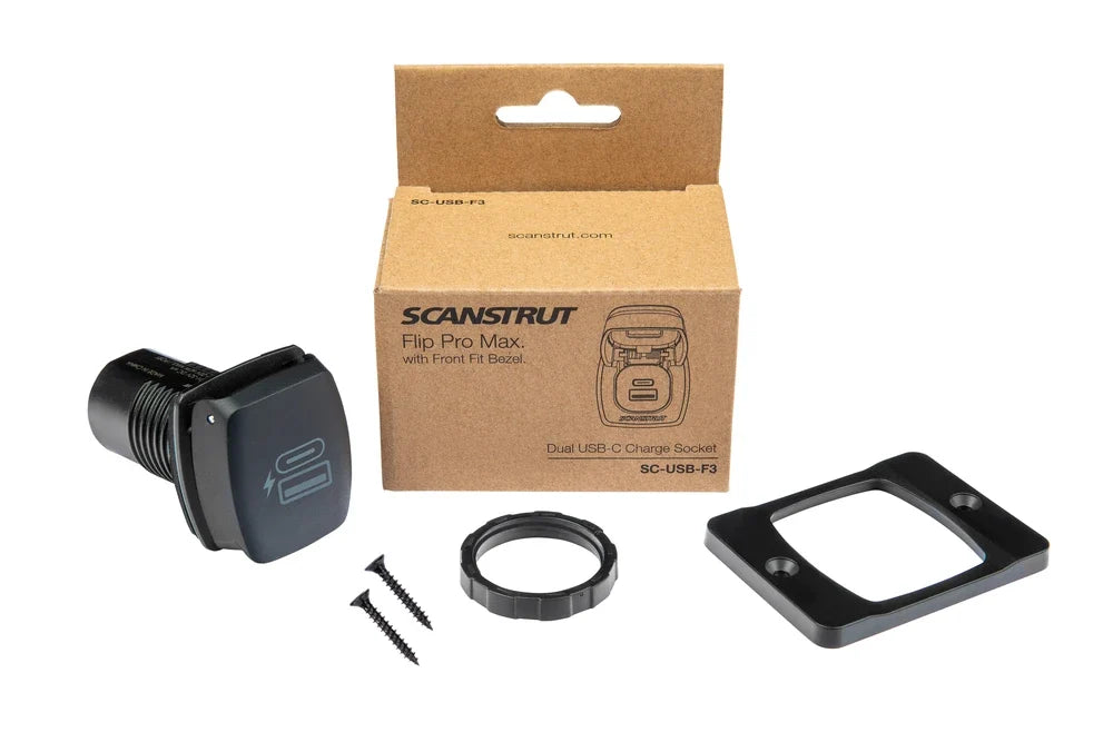 Scanstrut Flip Pro Plus Fast Charge USB-A & USB-C Socket