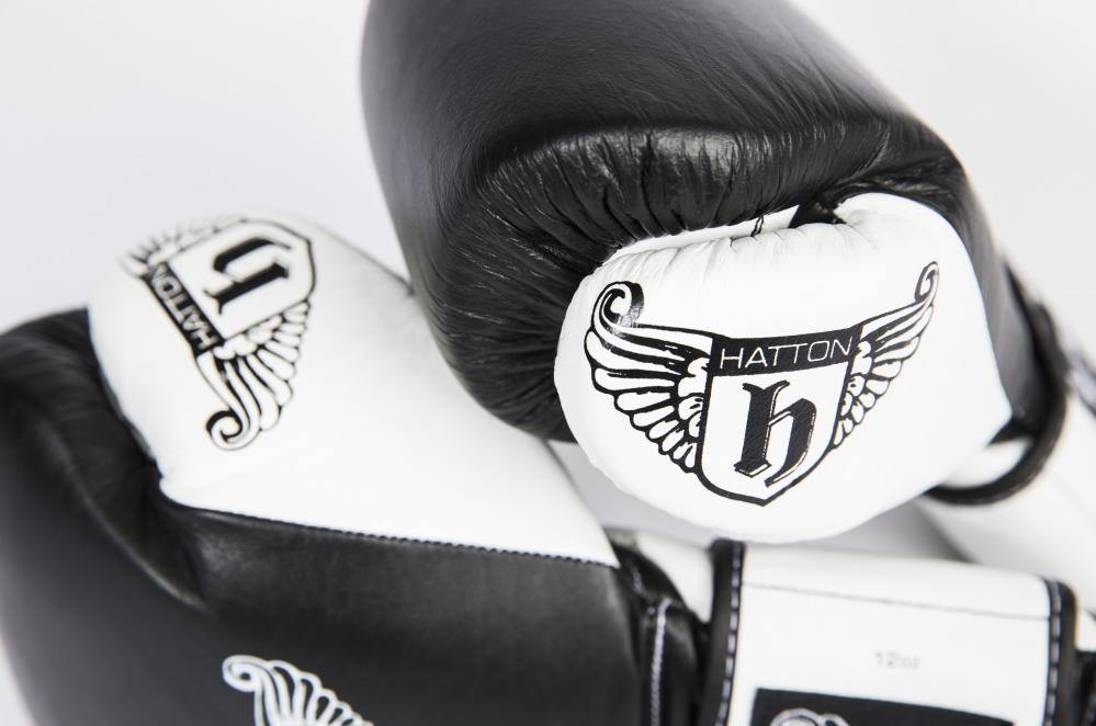Hatton Pro Leather Velcro Gloves (Up to 16oz)