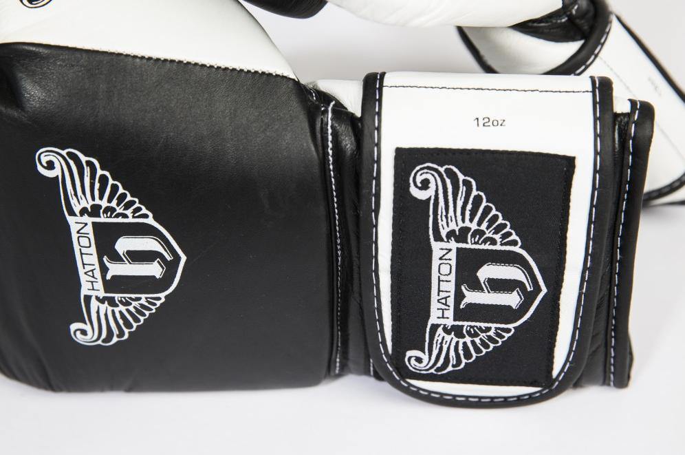 Hatton Pro Leather Velcro Gloves (Up to 16oz)