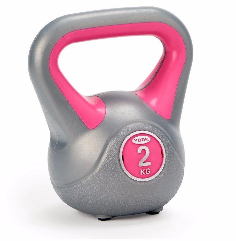 York Vinyl Kettlebell Set | 2 KG, 4 KG, 6 KG, 8 KG