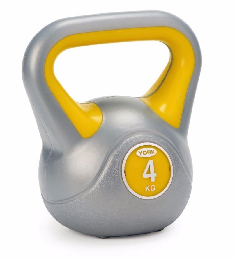 York Vinyl Kettlebell Set | 2 KG, 4 KG, 6 KG, 8 KG