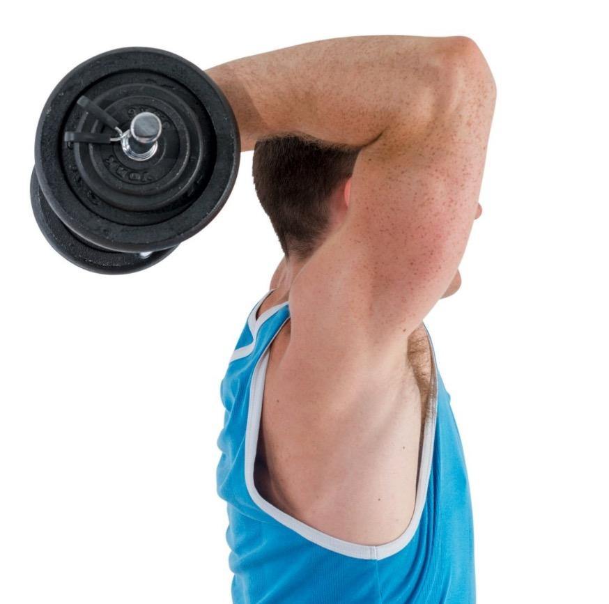 York Fitness Standard 1" Solid Tricep Bar