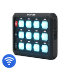 KickAss 12/24V 12 Gang Wireless Switch Panel with Magnetic Charging Cradle - MKII