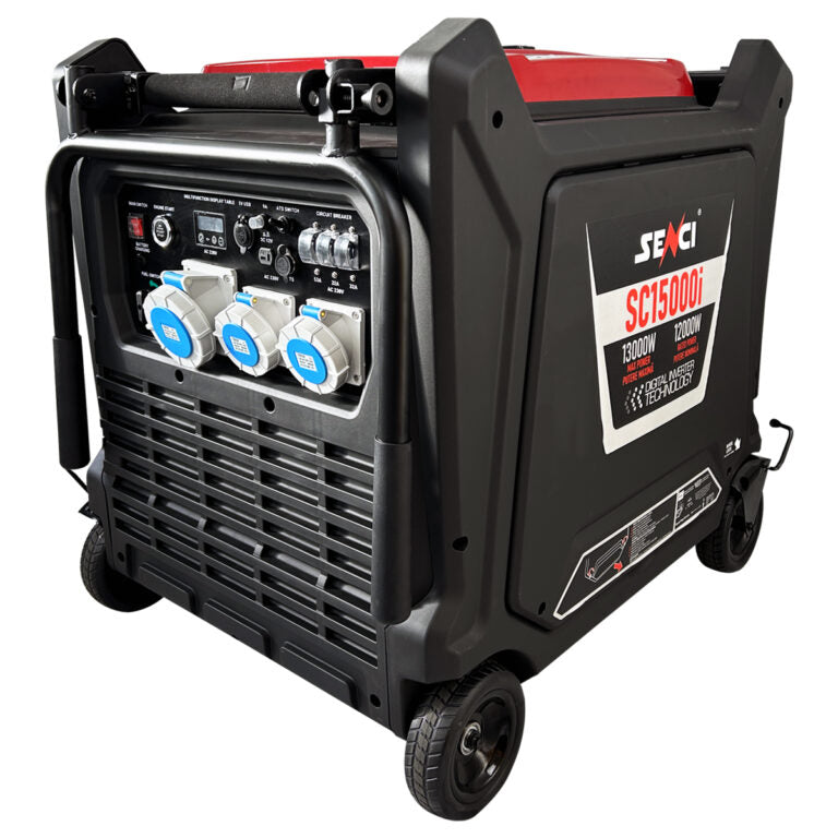 Off-grid Hybrid Energy Storage System with SUNSYNK 12kW 48V Inverter, Dyness 30.7kWh LFP Battery, and (optionally) 16.99kW Solar Panels and Senci 12kW Petrol Inverter Generator