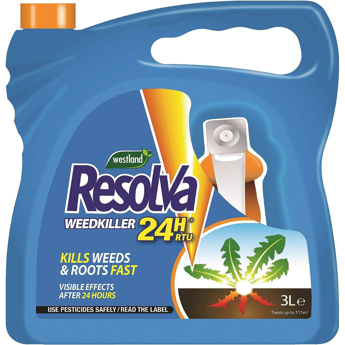 Resolva 24H Power Pump Weed Killer - Fast, Glyphosate-Free