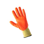 FHC Ansi A4 Cut Resistant Glove With Hi-Vis Nitril Palm